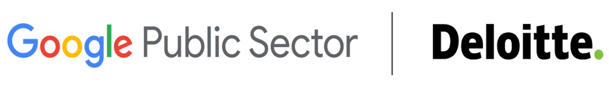 Google Public Sector | Deloitte logo